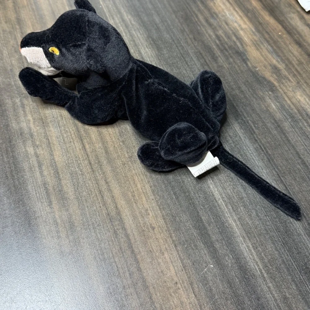 Disney Jungle Book Bagheera Vintage‎ Black Panther Plush Stuffed Animal Toy